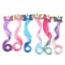 Girls Cute Unicorn Hair Clips Gradient Color Wig