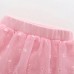 【18M-6Y】Girls Cute Floral Embroidered Lace Skirt Fake Two Piece Leggings