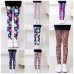 【12M-9Y】Girls Fashion Print Leggings