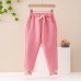 【3Y-10Y】Girls Multicolor Thick Sweatpants